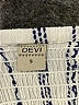 Devi 100% Rayon Silver Tan 3/4 Sleeve Blouse Size S - photo 3