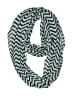 Unbranded Chevron-herringbone Gray Black Scarf One size - photo 1