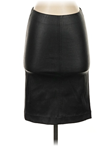 Neiman Marcus Faux Leather Skirt (view 1)