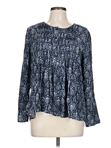 Kelly By Clinton Kelly Long Sleeve Blouse (view 1)