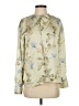 Elie Tahari 100% Polyester Floral Green Long Sleeve Blouse Size XS - photo 1