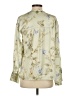 Elie Tahari 100% Polyester Floral Green Long Sleeve Blouse Size XS - photo 2
