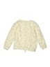 Rabbit Bear 100% Cotton Paisley Ivory Yellow Pullover Sweater Size 4T - photo 2