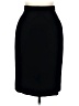 Oleg Cassini Solid Black Formal Skirt Size 8 - photo 1