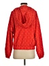 CALVIN KLEIN JEANS 100% Polyester Hearts Red Windbreaker Size XS - photo 2