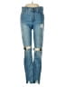 Madewell Color Block Blue Jeans Size 26 waist - photo 1