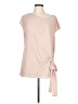 Vince Camuto Pink Short Sleeve Top Size L - photo 1