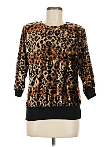 Western Connection 3/4 Sleeve Top (view 1)