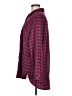 Torrid Plaid Burgundy Pink Long Sleeve Button-Down Shirt Size Med Plus (00) - photo 5
