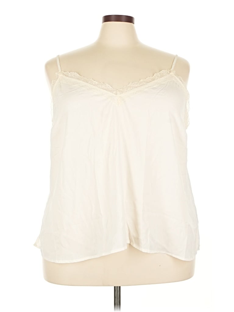 Old Navy Sleeveless Blouse In White
