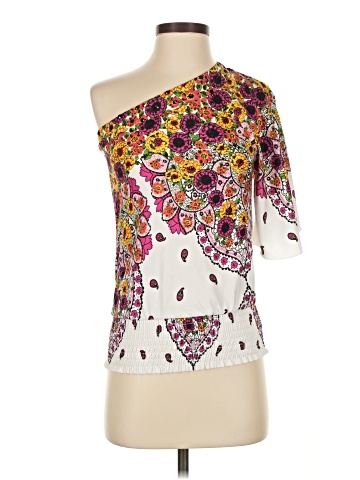 Rampage 3/4 Sleeve Blouse (view 1)