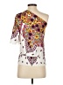 Rampage White Purple 3/4 Sleeve Blouse Size XS - photo 2