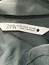 Zara Gray Long Sleeve Blouse Size M - photo 7
