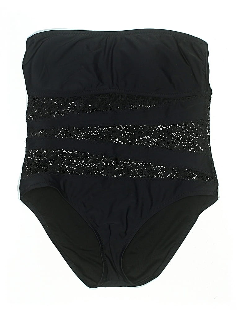 Pre-owned Mossimo Bodysuit In Black