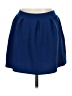 Miami Solid Blue Casual Skirt Size S - photo 2