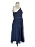 David's Bridal 100% Polyester Blue Cocktail Dress Size 6 - photo 4