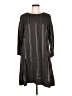 One One Stripes Gray Casual Dress Size EU 40 / US 10 - photo 1