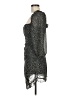 Shein 100% Polyester Paisley Black Cocktail Dress Size M - photo 5