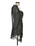 Shein 100% Polyester Paisley Black Cocktail Dress Size M - photo 4