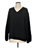 T Tahari 100% Polyester Black Long Sleeve Blouse Size M - photo 1