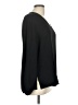 T Tahari 100% Polyester Black Long Sleeve Blouse Size M - photo 4