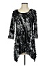 NY Collection Black 3/4 Sleeve Top Size S - photo 1