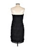 Ann Taylor 100% Polyester Black Cocktail Dress Size 6 - photo 2