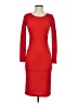 Aqua Solid Red Cocktail Dress Size S - photo 1