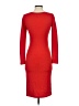 Aqua Solid Red Cocktail Dress Size S - photo 2