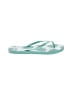Martha Stewart Tropical Teal Ivory Flip Flops Size 9/10 - photo 1