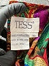 Tess 100% Polyester Paisley Green Long Sleeve Blouse Size 10 - photo 6
