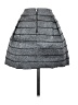 Ginger G. 100% Polyester Tweed Gray Formal Skirt Size S - photo 2