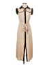 Shein 100% Polyester Tan Casual Dress Size 2 - photo 1