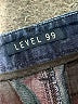 Level 99 Stripes Blue Jeggings Size 28 waist - photo 4