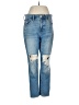 Madewell Hearts Blue Jeans Size 28 waist (petite) - photo 1