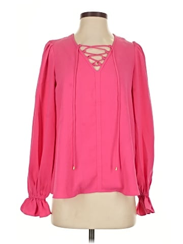 Trina Turk Long Sleeve Blouse (view 1)