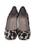 J.Crew Collection 100% Leather Animal Print Brown Heels Size 8 1/2 - photo 2