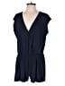 BCBGeneration Solid Blue Romper Size S - photo 1