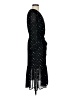 Point Sur 100% Polyester Stars Black Cocktail Dress Size 0 - photo 4