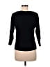 Gap 100% Cotton Black 3/4 Sleeve Top Size M - photo 2