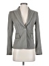The Limited Stripes Gray Blazer Size XS - photo 1
