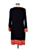 DressBarn Color Block Black Casual Dress Size M - photo 2