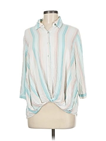 Just Living 3/4 Sleeve Blouse (view 1)