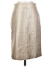 J.Crew Metallic Tan Silk Skirt Size 2 - photo 1