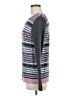 Talbots Color Block Fair Isle Stripes Gray Pullover Sweater Size M - photo 5