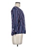 Fubu Blue 3/4 Sleeve Blouse Size M - photo 4