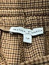 Maison d' Amelie Houndstooth Brown Casual Pants Size S - photo 7