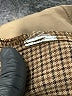 Maison d' Amelie Houndstooth Brown Casual Pants Size S - photo 8