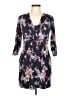 Boden Print Black Casual Dress Size 12R - photo 1