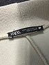Zara Solid Ivory Dress Pants Size S - photo 3